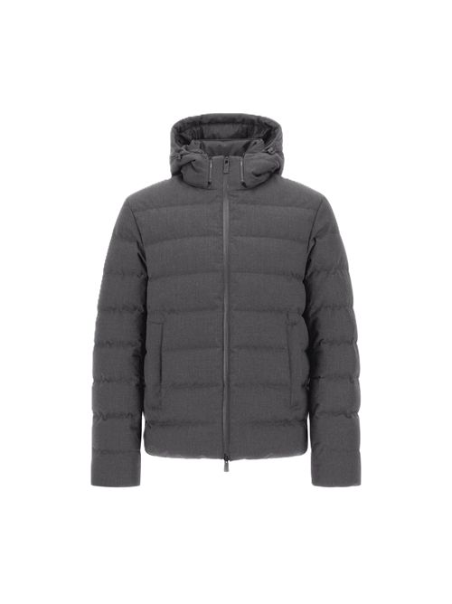 Giacca in flanella con spalmatura antigoccia HERNO | PI001401U335299487 FERRO